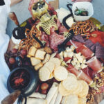 Kyla's niblings' charcuterie board of horrors